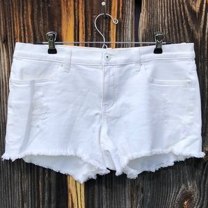 Travis Distressed Fray Hem Short